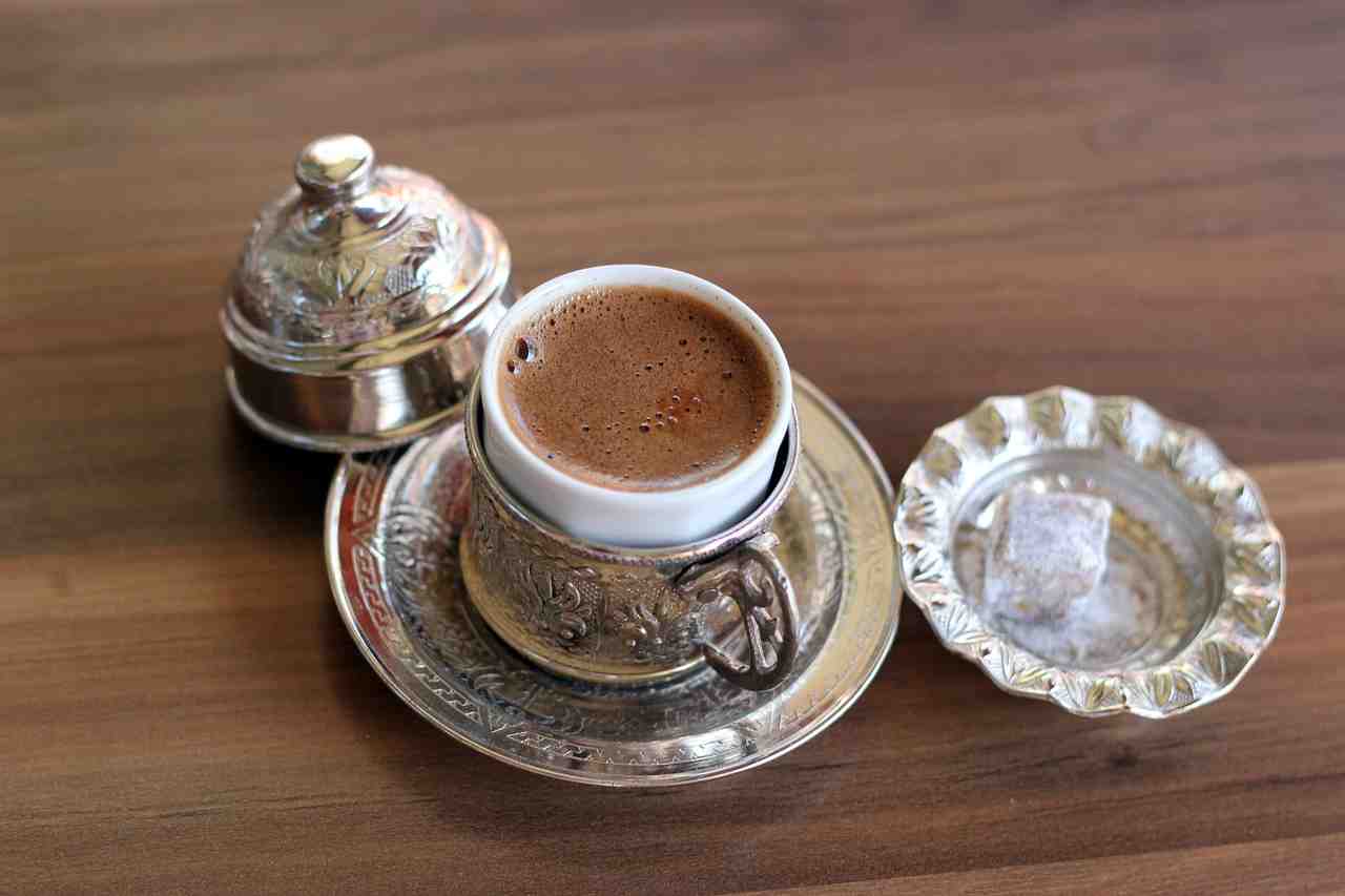 café turc, traditionnelles, café