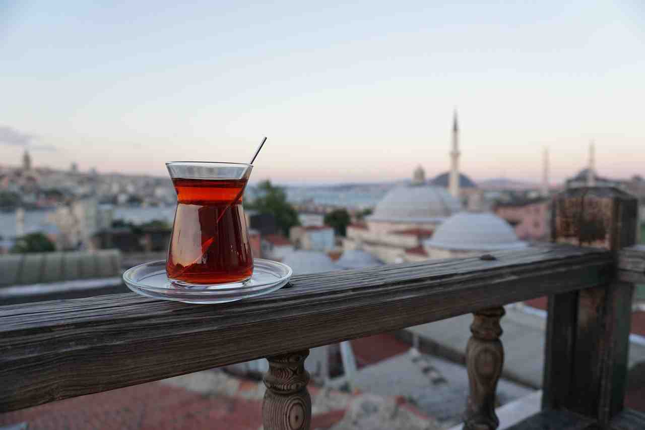 thé, istanbul, paysage